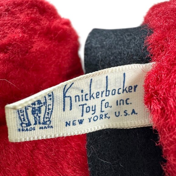 Knickerbocker Baby Santa Claus Plush Figure Christmas Holiday 16 in Vintage 1955 - Picture 7 of 7